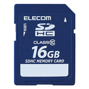 SDHCカード 16GB Class10対応 データ復旧サービス付