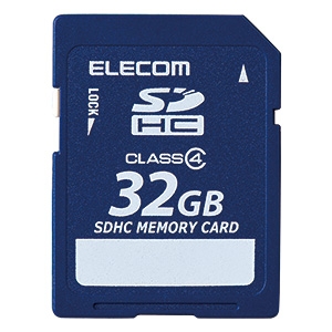 SDHCカード 32GB Class4対応 データ復旧サービス付